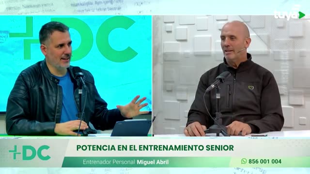 Potencia en el entrenamiento senior